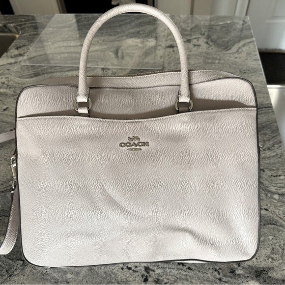 Coach leather computer bag. - Picture 1 of 2